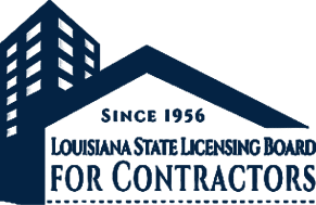 Louisiana State Board of Contractors credential for Blue Note Pros