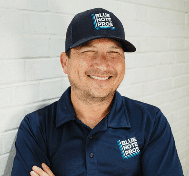 Blue Note Pros team member Daniel Senn