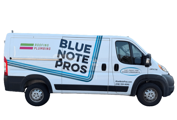 Blue Note Pros service van.