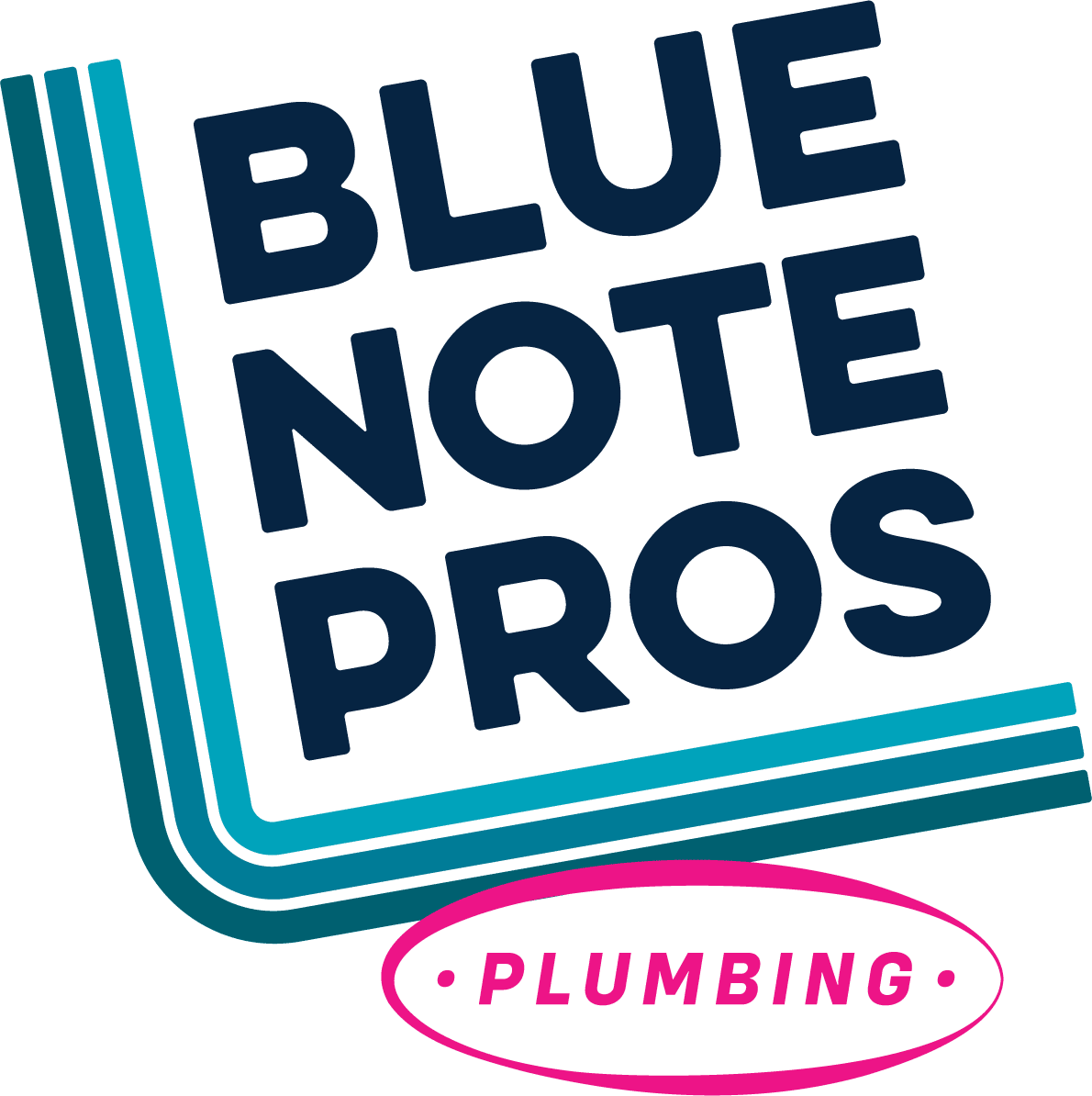 Blue Note Pros Plumbing Logo